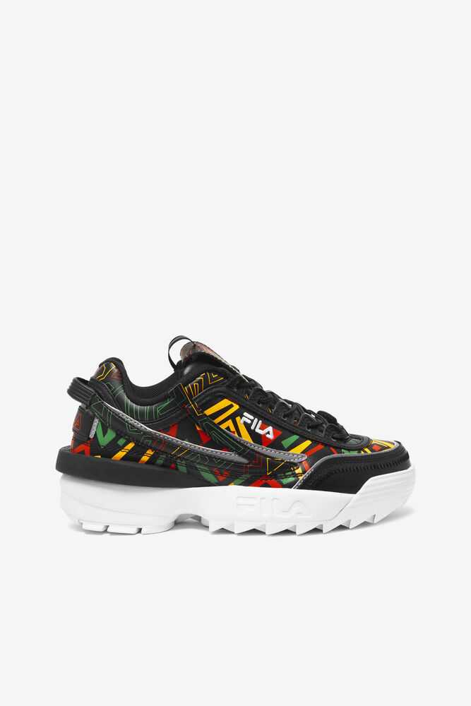 Black Lemon Women's FILA Disruptor 2 Exp Sneakers | USA-15807