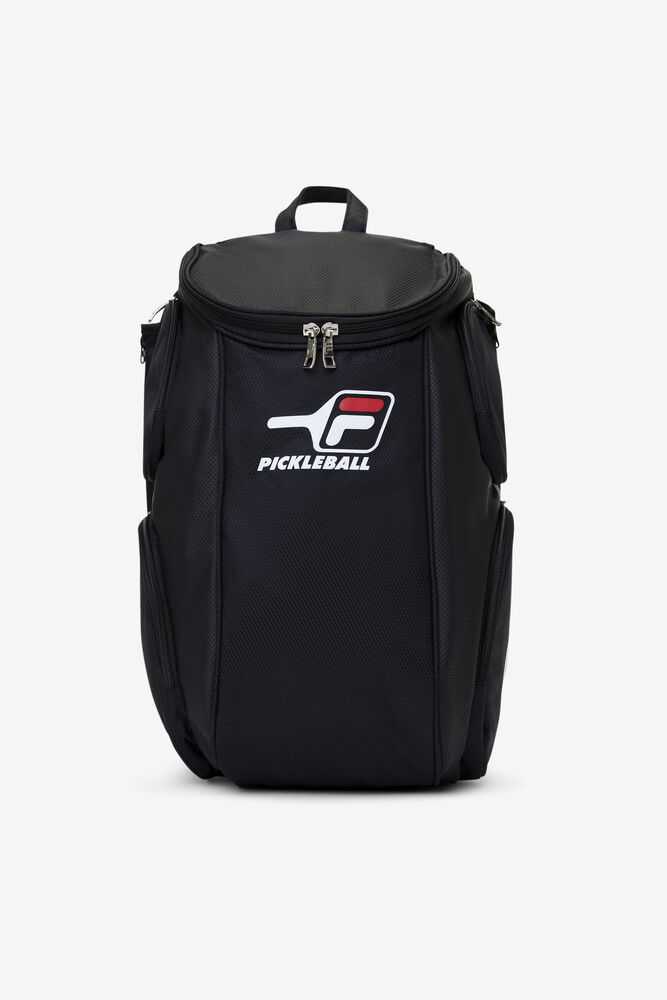 Black Men's FILA Fully Loaded Bags | USA-16084