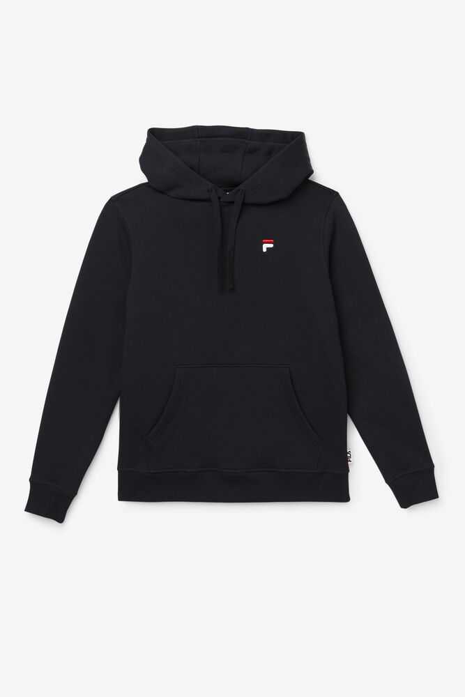 Black Men's FILA Godfrey Sweatshirt | USA-059126