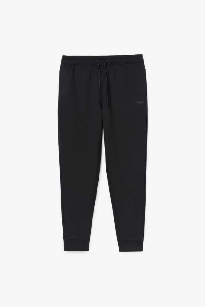 Black Men's FILA Himmat Joggers | USA-160528