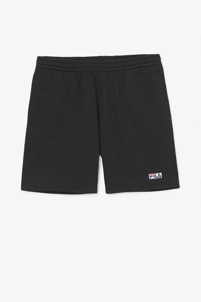 Black Men's FILA Kylan Sport Shorts | USA-904128