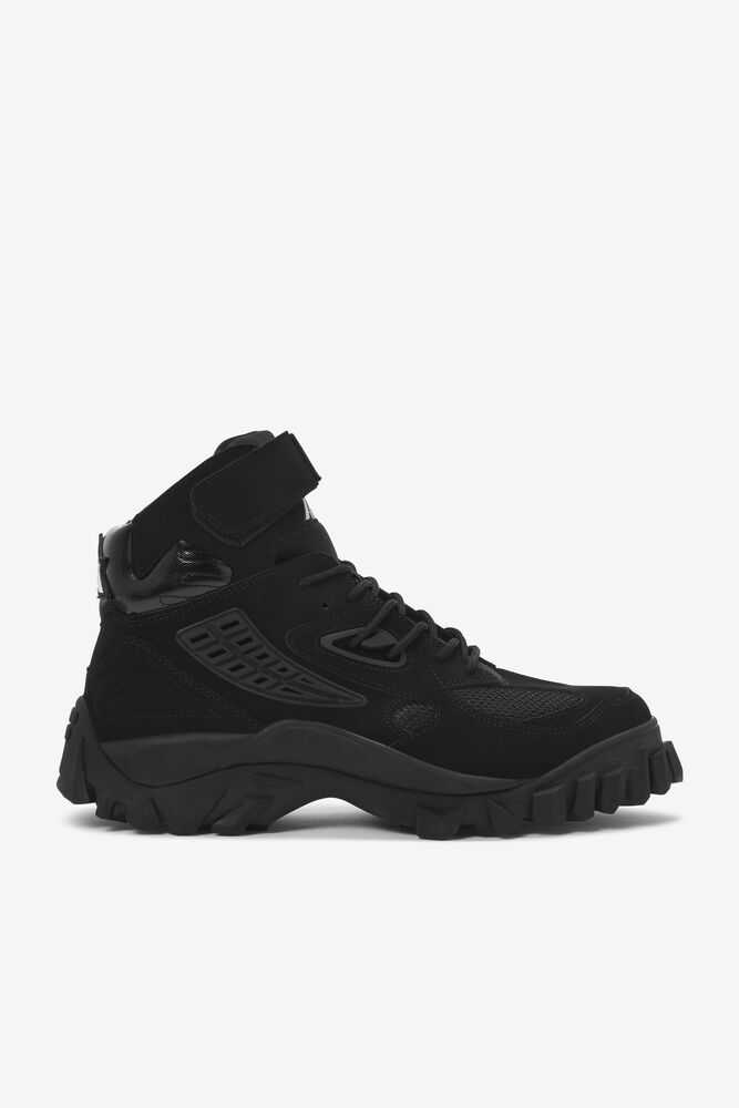 Black Men's FILA Yak Winter Boots | USA-041592