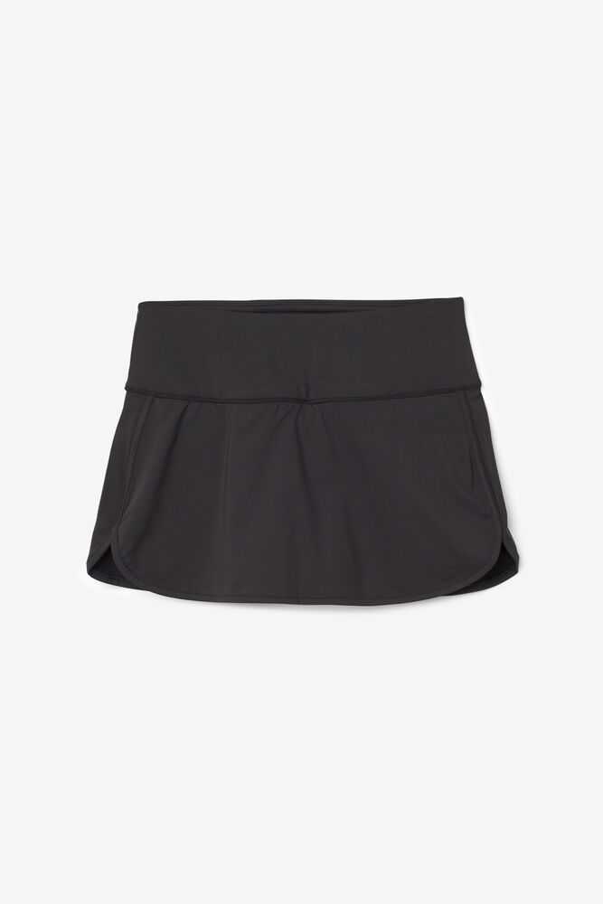 Black Women's FILA Essentials Tennis Skirts | USA-15192