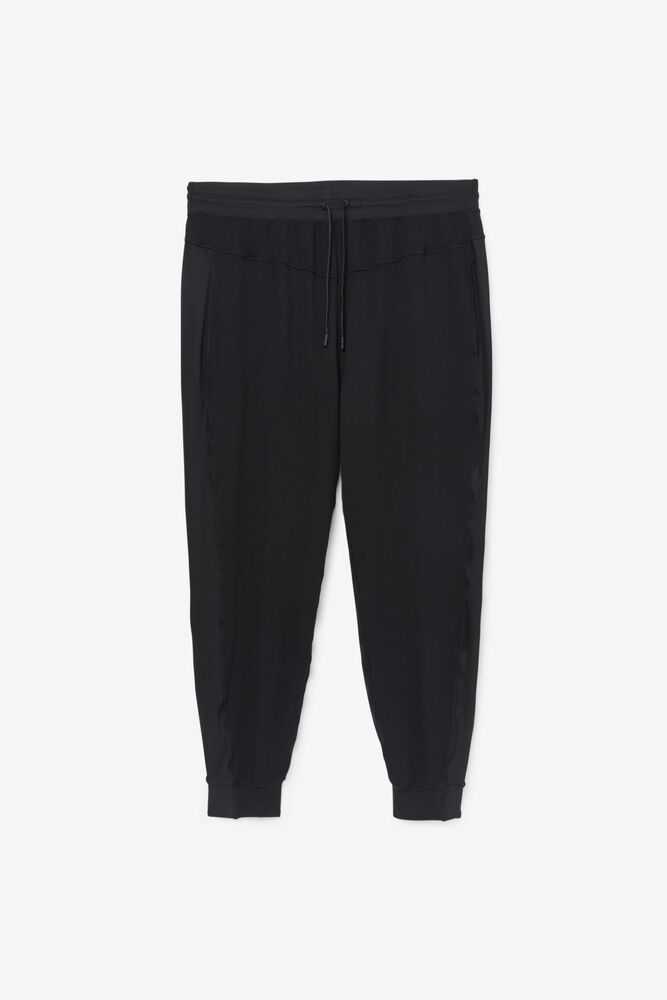 Black Women's FILA Fi-lux Joggers | USA-15344