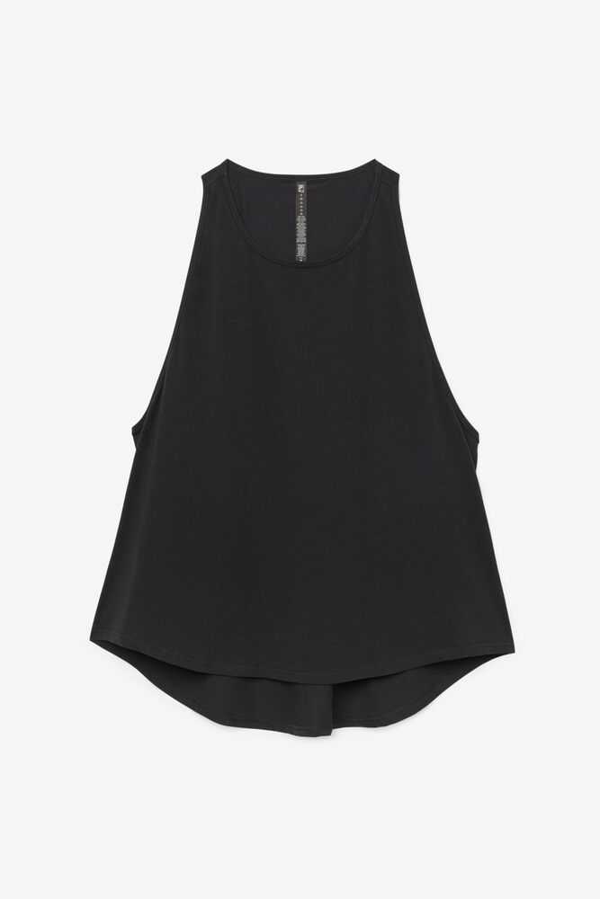 Black Women's FILA Fi-lux Workout Tank | USA-15379