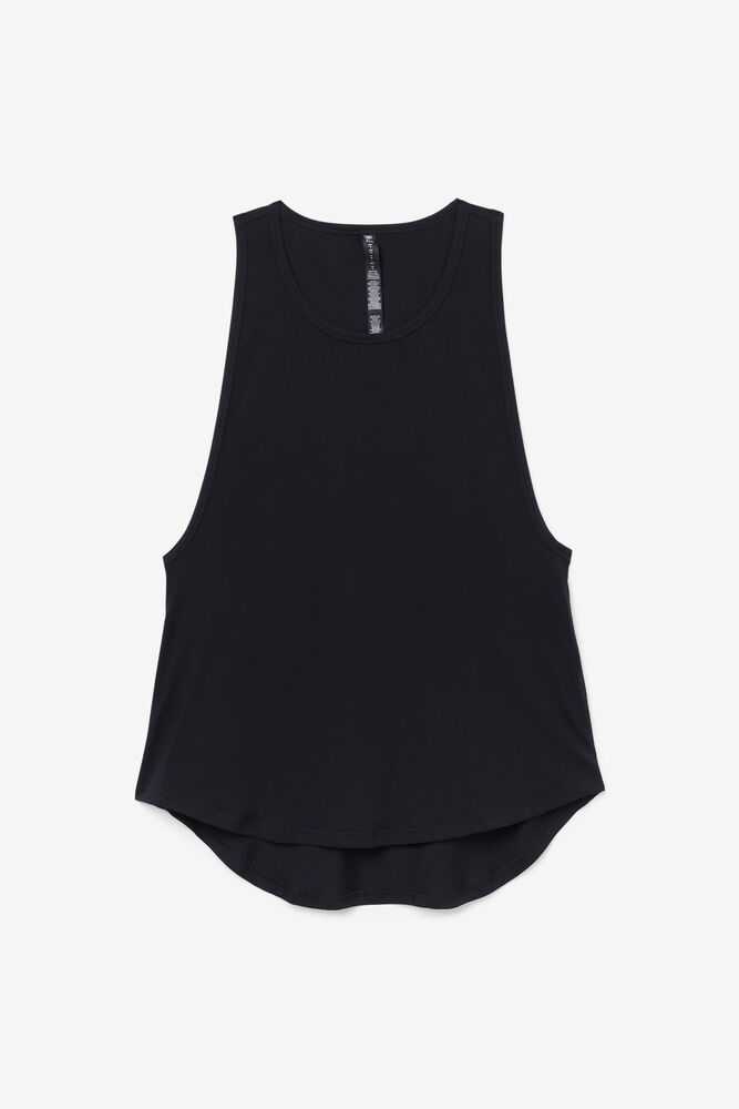 Black Women's FILA Fi-lux Workout Tank | USA-15426