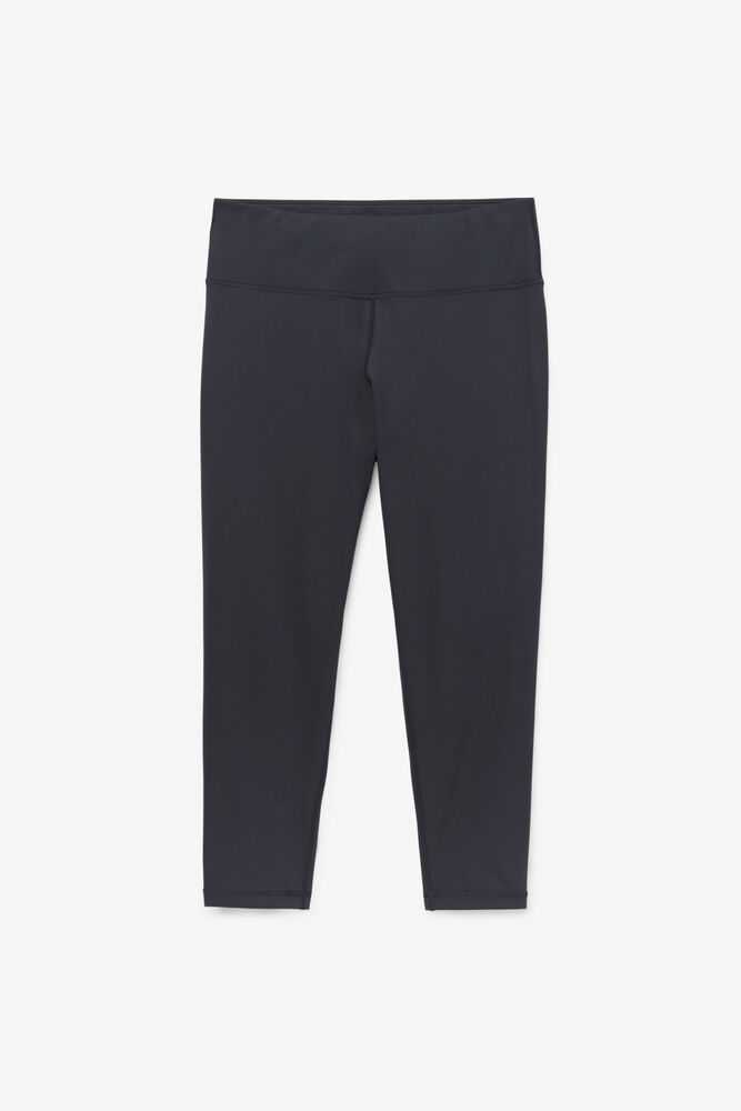 Black Women's FILA Forza Leggings | USA-15355