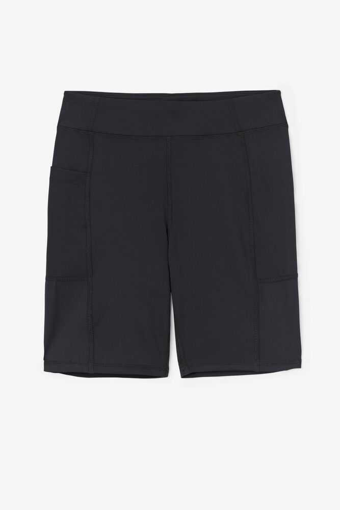 Black Women's FILA Tiana Bike Shorts | USA-15581