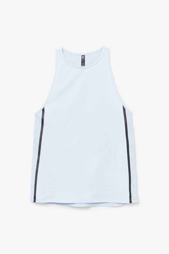 Blue Black Women's FILA Fi-lux Workout Tank | USA-15385