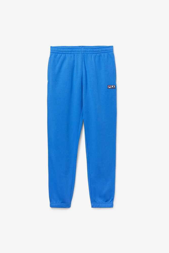 Blue Men's FILA Garin Fleece Sweatpants | USA-065894