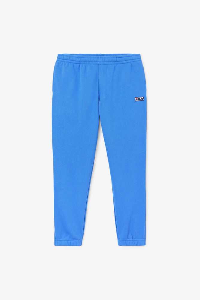 Blue Men's FILA Garin Fleece Sweatpants | USA-954786