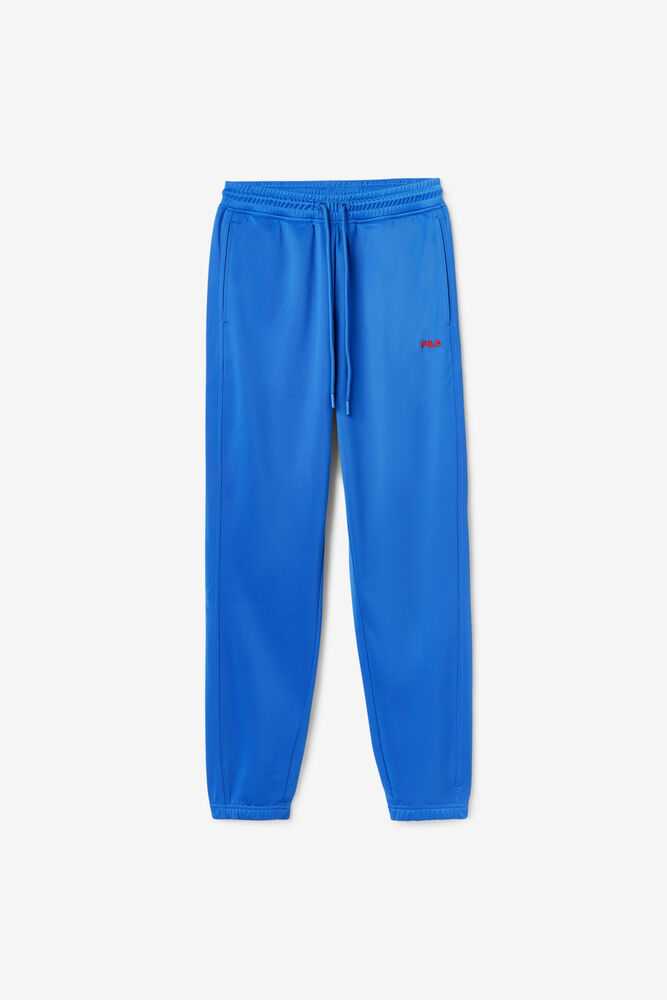 Blue Red Men's FILA Colombia Track Pants | USA-16201