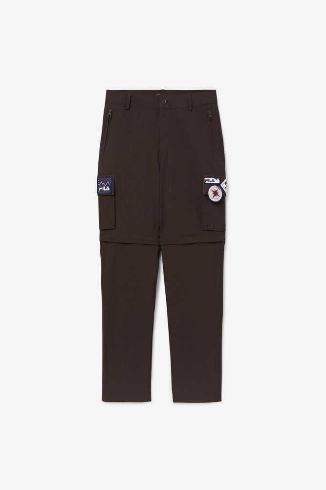 Coffee Men's FILA 3-in-1 Sport Pants | USA-840753