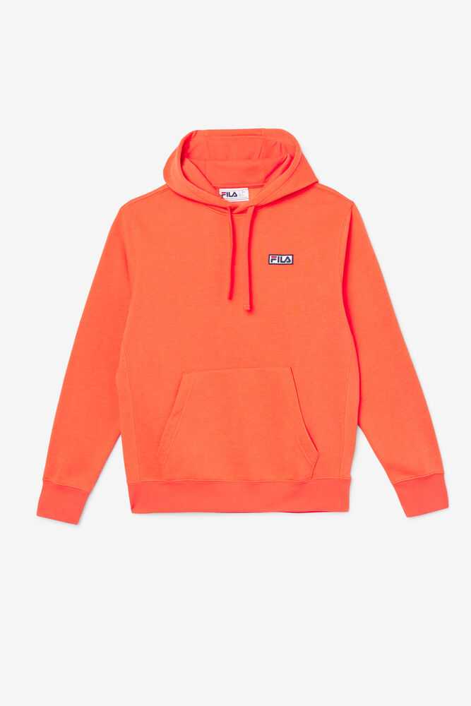 Coral Men's FILA Algot Hoodie | USA-16163