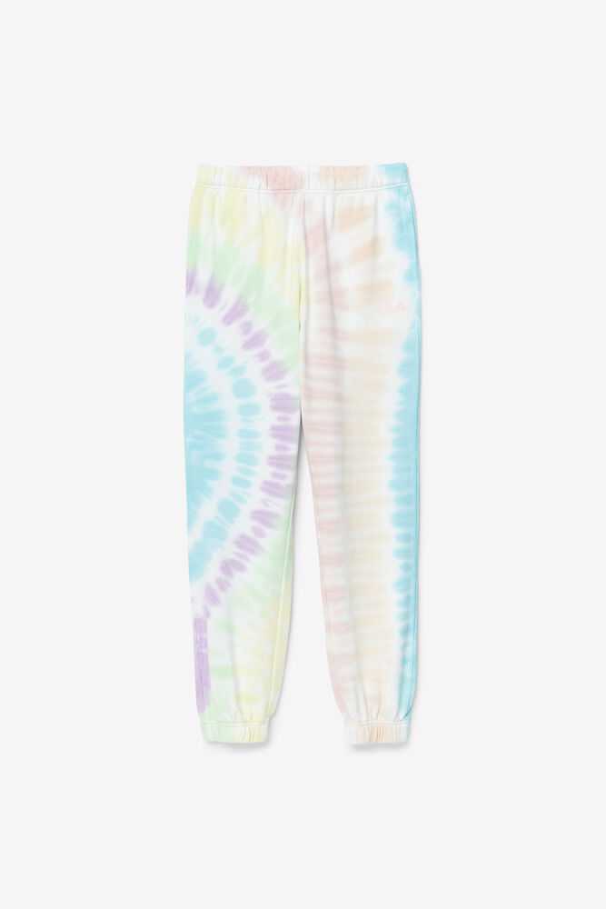 Cream Women's FILA Raleigh Tie Dye Joggers | USA-15610