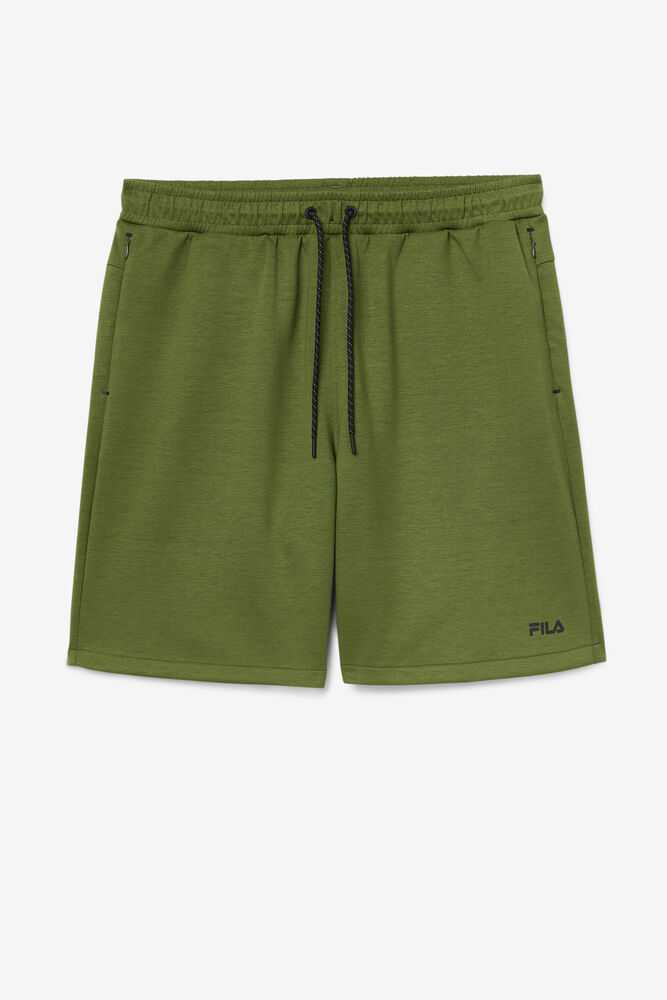 Deep Green Men's FILA Balban Sport Shorts | USA-615042