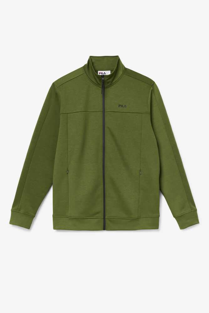 Deep Green Men's FILA Golia Windbreakers | USA-571396