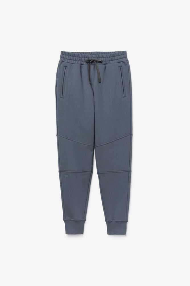 Grey Blue Men's FILA Freya Joggers | USA-582971