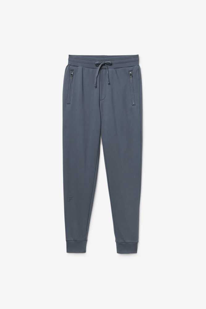 Grey Blue Women's FILA Gabriel Joggers | USA-15604