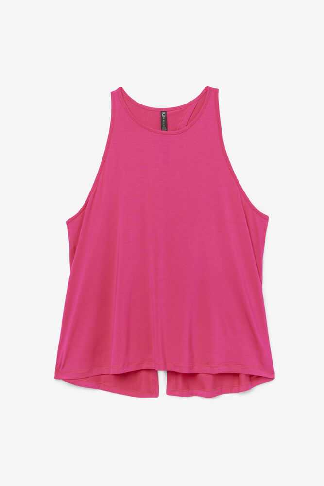 Light Pink Women's FILA Fi-lux Workout Tank | USA-15391