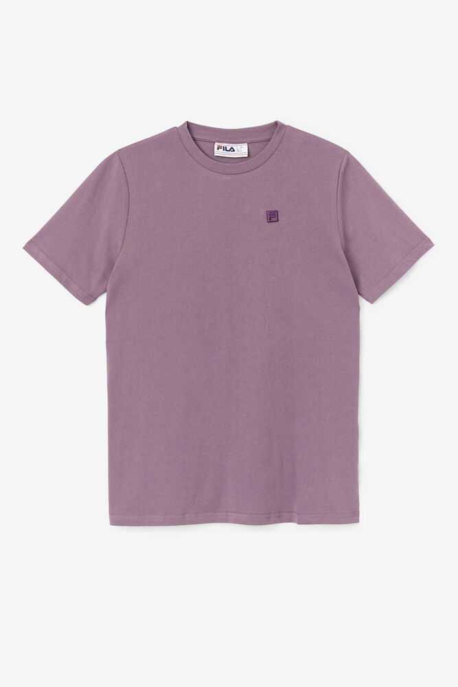 Light Purple Women's FILA Doran T-shirts | USA-15680