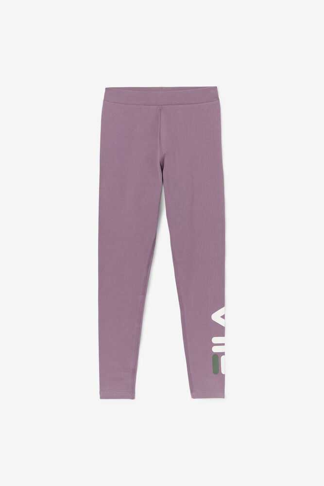 Light Purple Women's FILA Elora Leggings | USA-15522