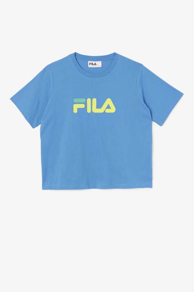 Light Women's FILA Thea T-shirts | USA-15688