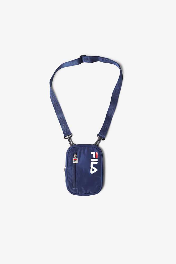 Navy Men's FILA Teli Bags | USA-16131