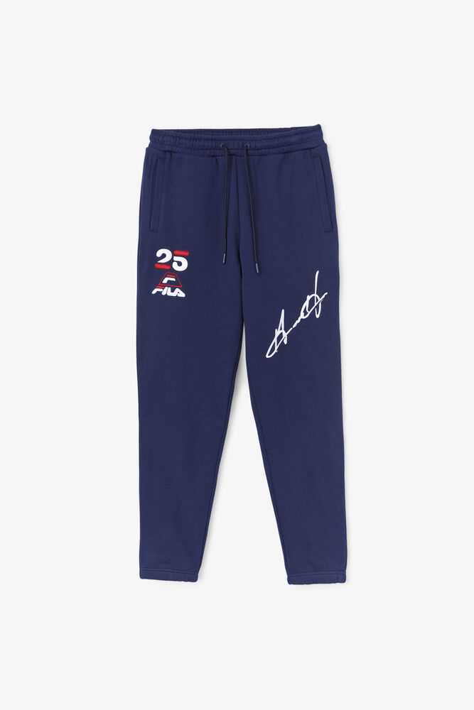 Navy Women's FILA Grant Hill Orson Joggers | USA-15582