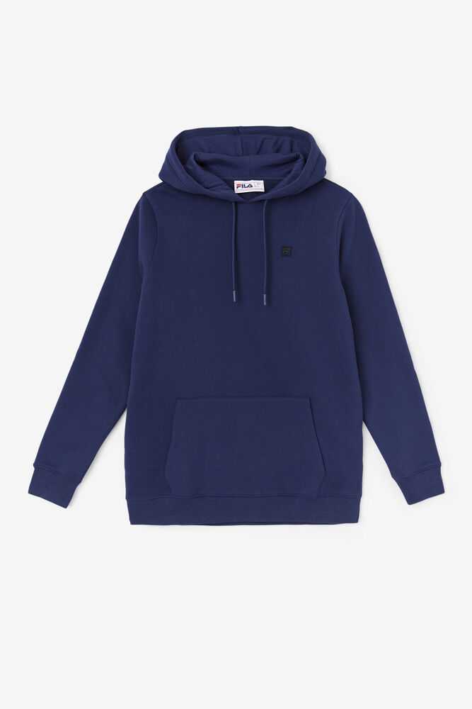 Navy Women's FILA Lylah Hoodie | USA-15647