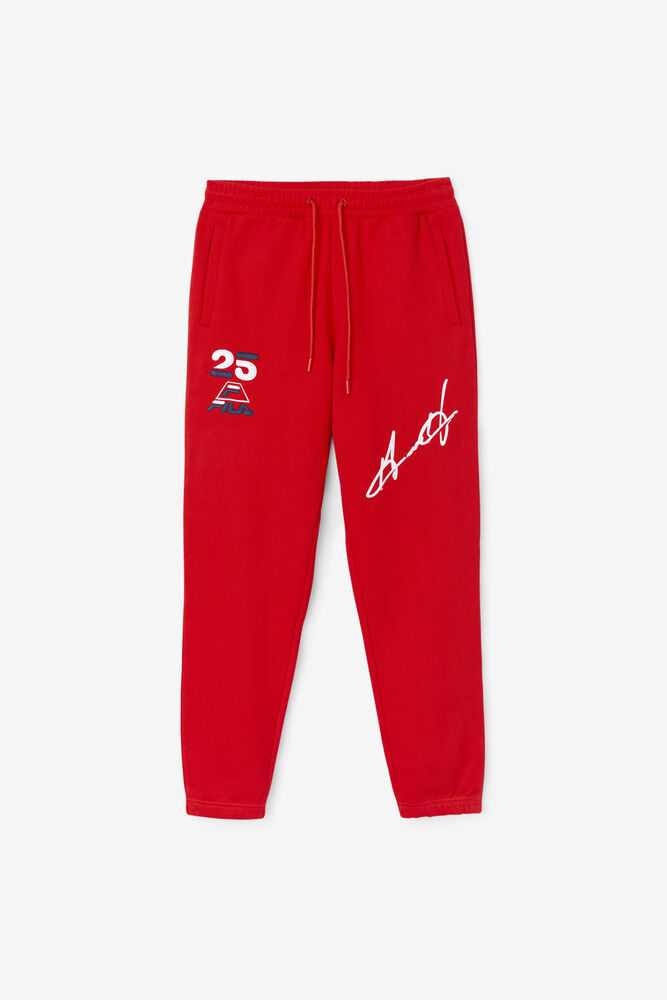 Red Men's FILA Grant Hill Orson Joggers | USA-045286