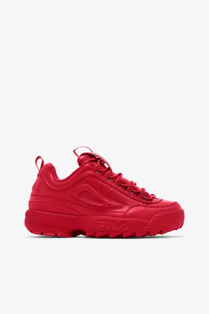 Red Red Women's FILA Disruptor 2 Sneakers | USA-15910