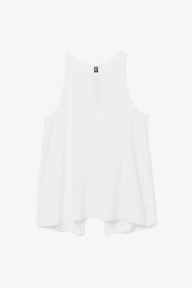 White Women's FILA Fi-lux Workout Tank | USA-15428