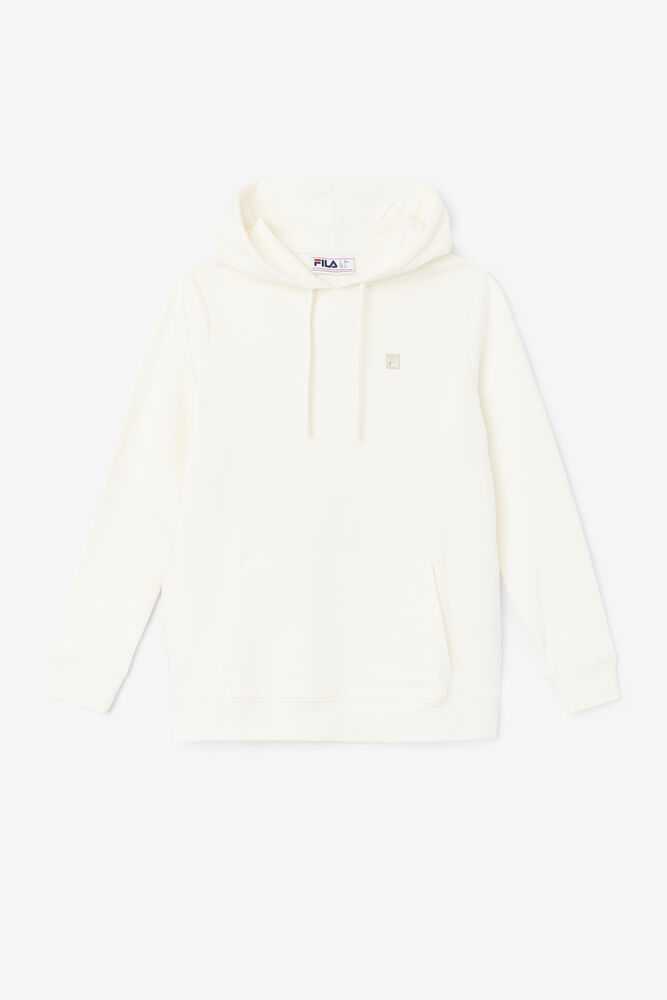 White Women's FILA Lylah Hoodie | USA-15649