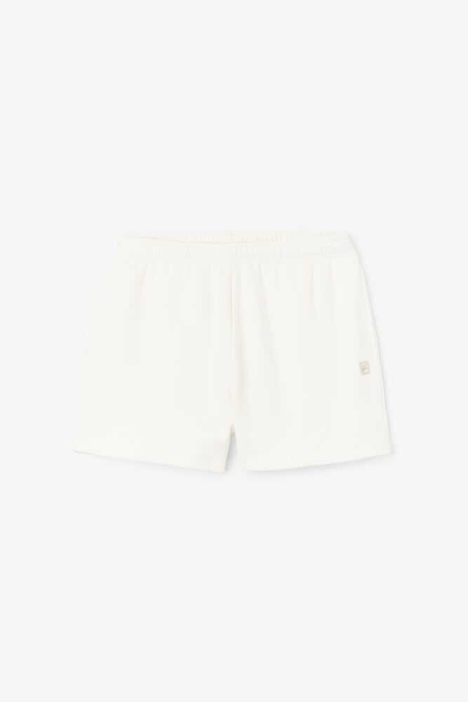 White Women's FILA Nalani Sport Shorts | USA-15570