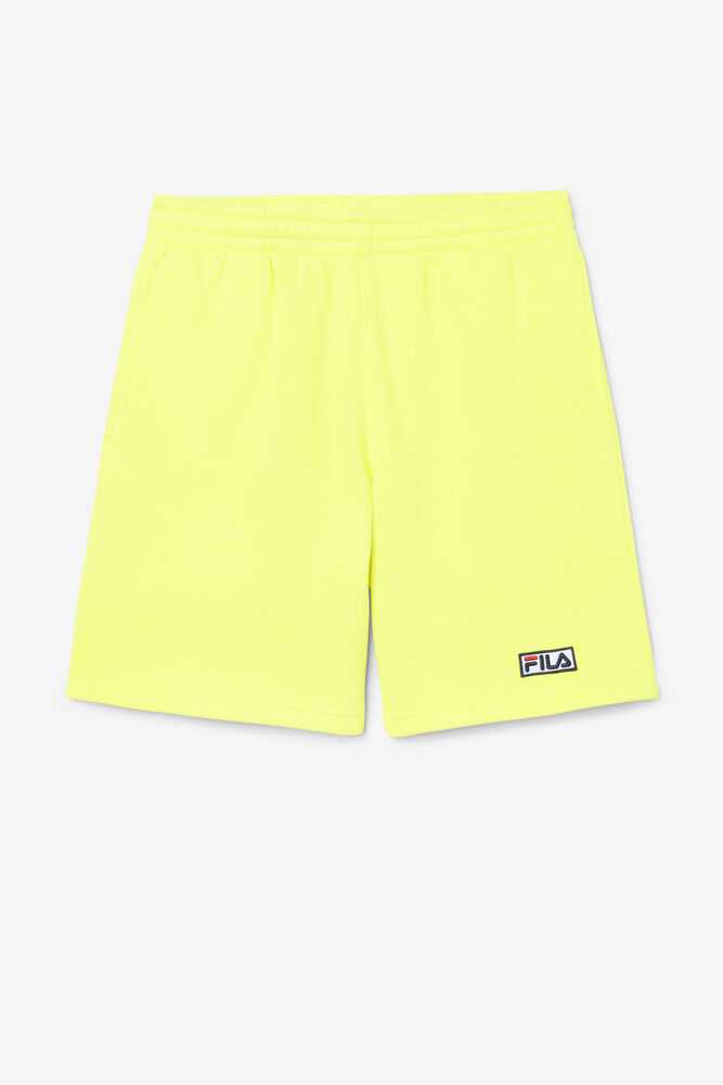 Yellow Men's FILA Kylan Sport Shorts | USA-248570