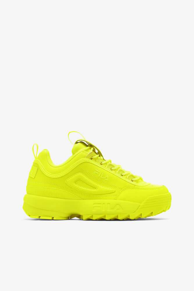 Yellow Yellow Women's FILA Disruptor 2 Sneakers | USA-15909