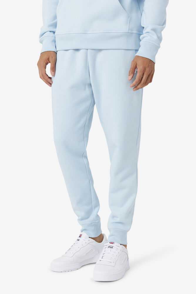 Azure Men's FILA Chardon Fleece Joggers | USA-690472