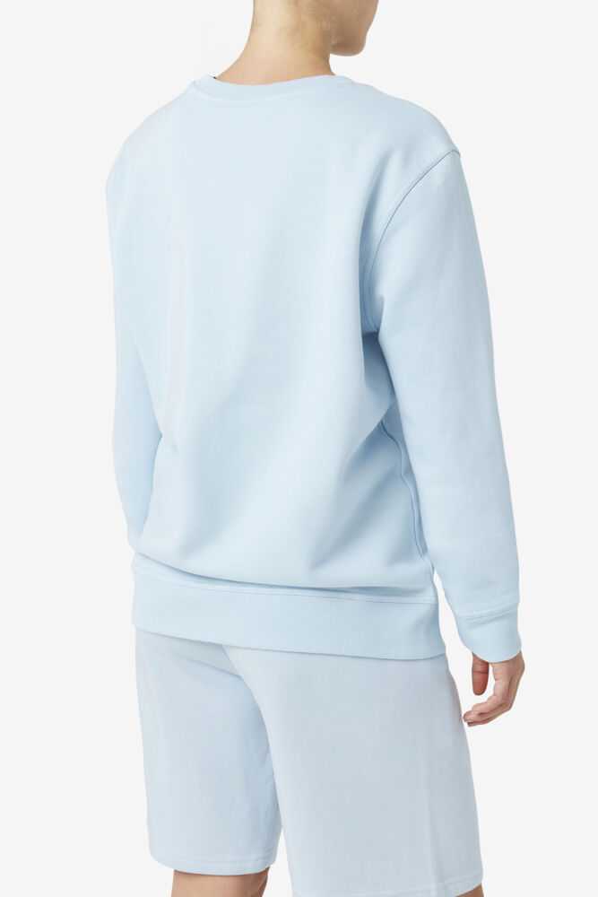 Azure Men's FILA Kieve Sweatshirt | USA-028139