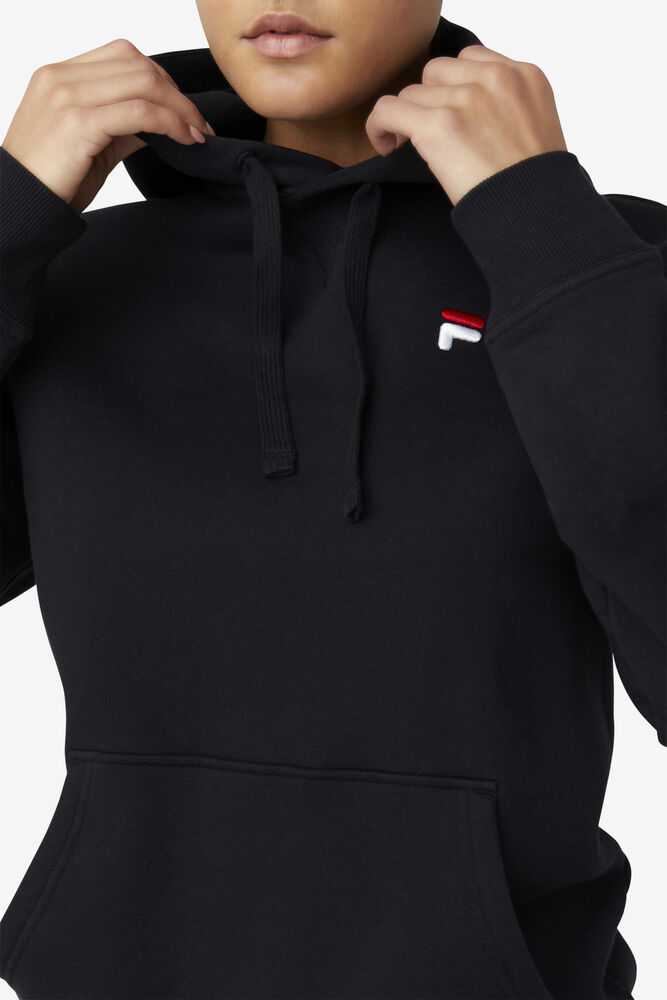 Black Men's FILA Godfrey Sweatshirt | USA-059126