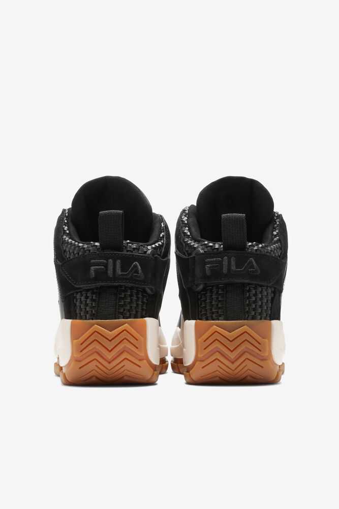 Black Men's FILA Grant Hill 2 Basketball Shoes | USA-798230