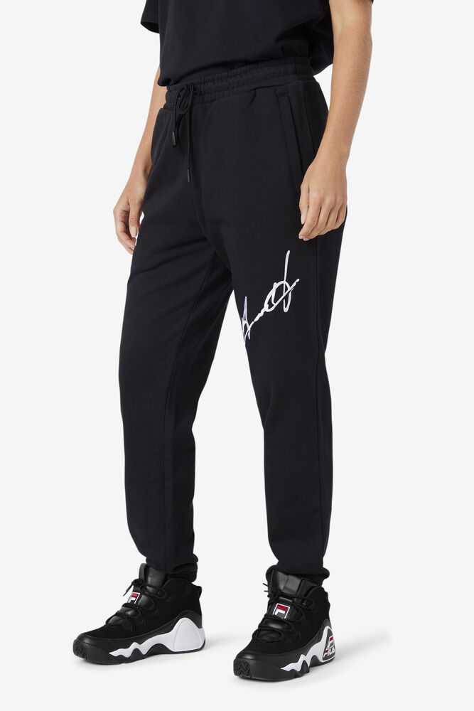 Black Men's FILA Grant Hill Orson Joggers | USA-190674