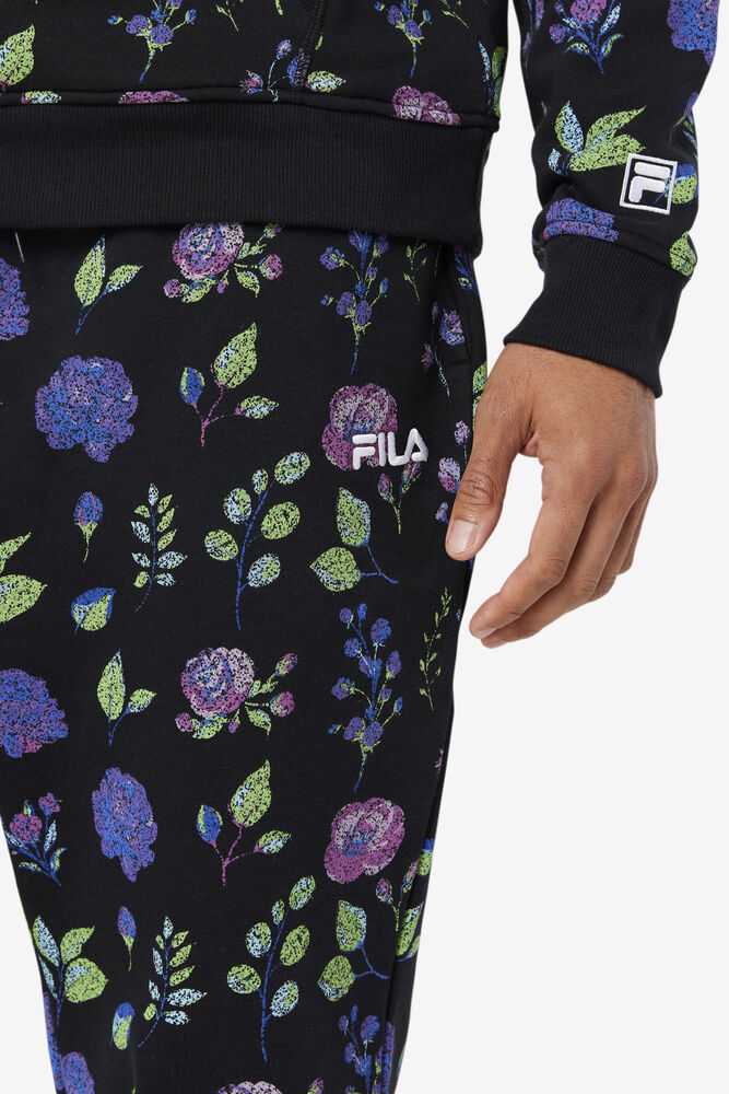 Black Men's FILA Hemlock Joggers | USA-016487