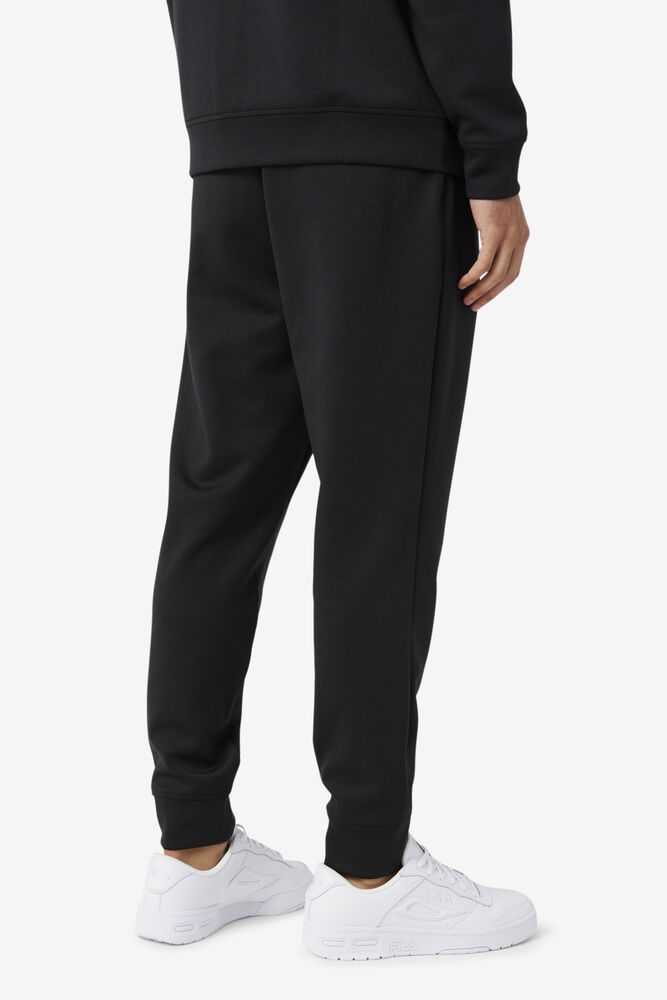 Black Men's FILA Himmat Joggers | USA-160528