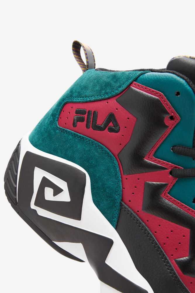 Black Men's FILA Mb Basketball Shoes | USA-423675