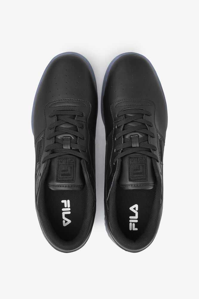 Black Men's FILA Original Fitness Sneakers | USA-360251