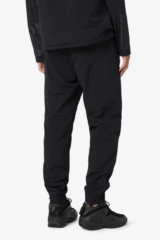 Black Men's FILA Sven Fleece Joggers | USA-518073