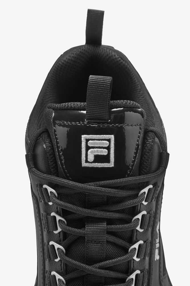 Black Metal Silver Men's FILA Oakmont Tr Trail Running Shoes | USA-059487