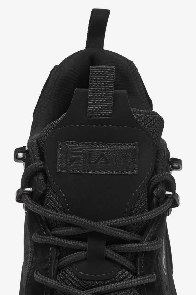 Black Metal Silver Men's FILA Ray Tracer Tr 2 Chunky Sneakers | USA-038769