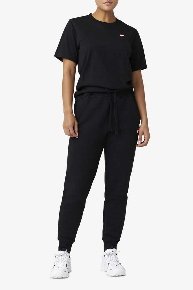 Black Women's FILA Chardon Joggers | USA-15590